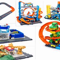 Lotto play set Hot Wheels e Matchbox 