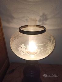 Antica lampada a lanterna 1852 vintage