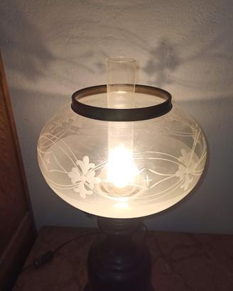 Antica lampada a lanterna 1852 vintage