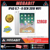 Ipad 9.7 6 gen 2018 128gb wifi bianco- usato -