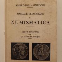 MANUALI HOEPLI DI NUMISMATICA VINTAGE 