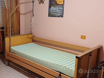 Letto ELETTRICO 3 motori -doghe , sponde materasso