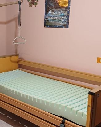 Letto ELETTRICO 3 motori -doghe , sponde materasso