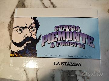 la storia del Piemonte a fumetti