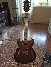 Chitarra elettrica Ibanez AS53 TF e amplificatore