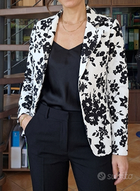Giacca Blazer floreale Tg S