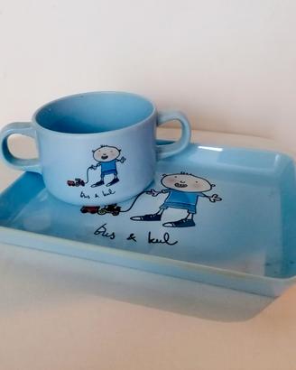 Set colazione viaggio Bruka Design collezione 