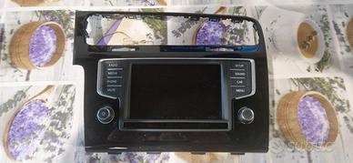 autoradio e fari anteriori golf7 