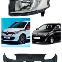 Renault Twingo frontale cofano paraurti faro