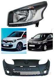 Renault Twingo frontale cofano paraurti faro