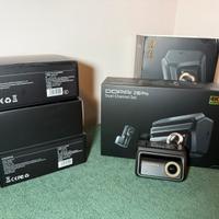 Dash cam 4k 3 canali + modulo 4g