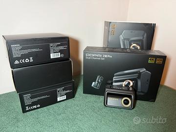 Dash cam 4k 3 canali + modulo 4g