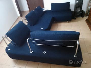 divano in velluto 