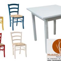 Tavoli Sedie Colorate Bar Ristorante Pub 0370