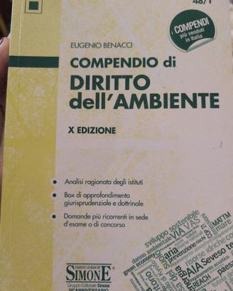 compendio di diritto dell' ambiente 