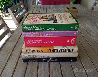 Lotto 6 libri romanzi di Harold Robbins 