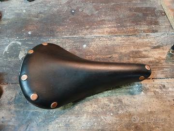 Sella bicicletta vintage anni 70 Brooks