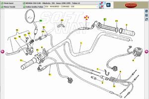 Cavo gas Moto Guzzi Nevada 350 GU31117565
