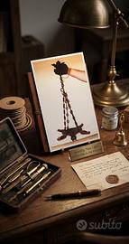 Lampadario Antico Ferro Battuto 5 Luci Vintage