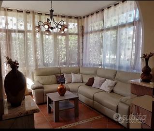 Divano angol.Chateau d'Ax mt 5,5 con 2 relax elett