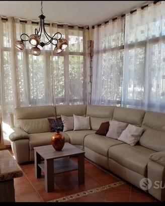 Divano angol.Chateau d'Ax mt 5,5 con 2 relax elett