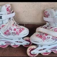 pattini a rotelle in linea taglia 30-33