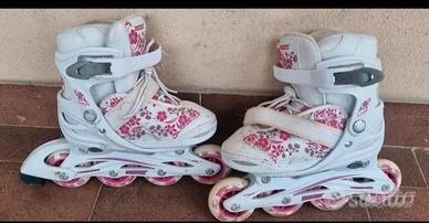 pattini a rotelle in linea taglia 30-33