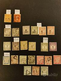 Francia antichi francobolli