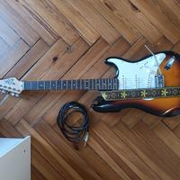  Chitarra Elettrica Eko S-300 Sunburst + Accessori