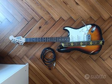  Chitarra Elettrica Eko S-300 Sunburst + Accessori