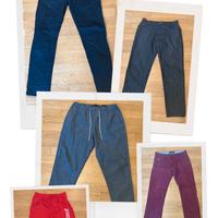 Lotto 5 pantaloni uomo taglia S / M / 44 / 46