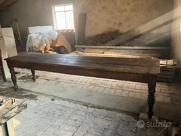 Tavolo in legno massello 3m