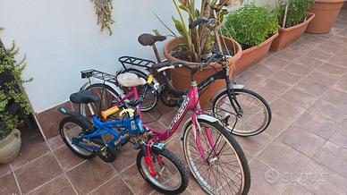 Bicicletta Blu Max el Pirata con 2 Bici  omaggio