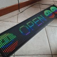 INSEGNA A LED SCORREVOLI  PROGRAMMABILE