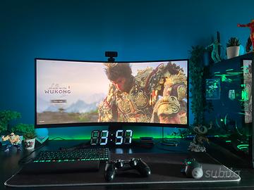 Monitor gaming 2K ultrawide 34 pollici 165hz 1ms