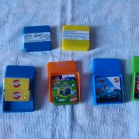 7 gadget babybel anni 2000, giochini da collezione