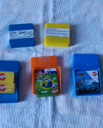 7 gadget babybel anni 2000, giochini da collezione