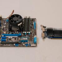 Asus P8H77-M Pro + 16GB Ram + scheda video GT620