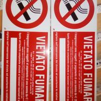 Cartello vietato fumare