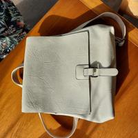 Zainetto e tracolla bianco nuovo