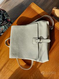 Zainetto e tracolla bianco nuovo