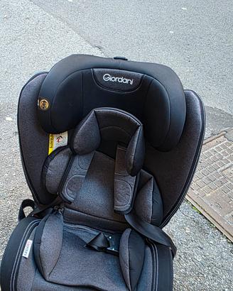 seggiolino auto giordani 0-36 kg