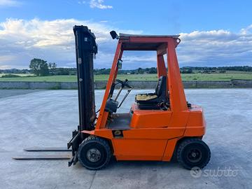 CARRELLO ELEVATORE MULETTO DIESEL DETAS 25 QUINTAL
