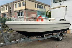 Barca open 5,50mt + carrello