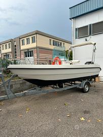 Barca open 5,50mt + carrello