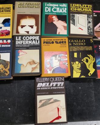 Libri gialli, thriller, polizieschi vintage