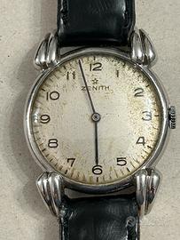Orologio Zenith vintage anni 40 acciaio Abbigliamento e Accessori In vendita a Sassari