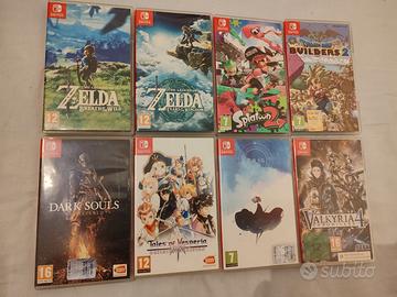 Zelda Splatoon Dark Souls Tales DQ ( x NSW-NSW2)