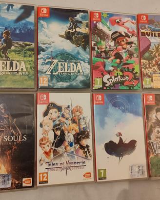 Zelda Splatoon Dark Souls Tales DQ ( x NSW-NSW2)