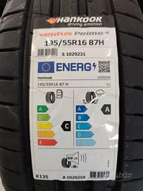 Pneumatici Nuovi Hankook Estivi 195/55 R16 87H